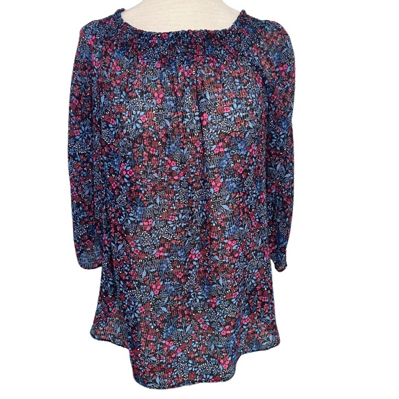 Libby Eldelman Off Shoulder Blouse XL - Picture 2 of 9